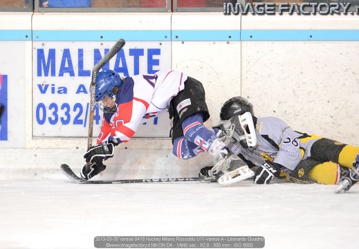 2013-03-30 Varese - Hockey Milano Rossoblu U11